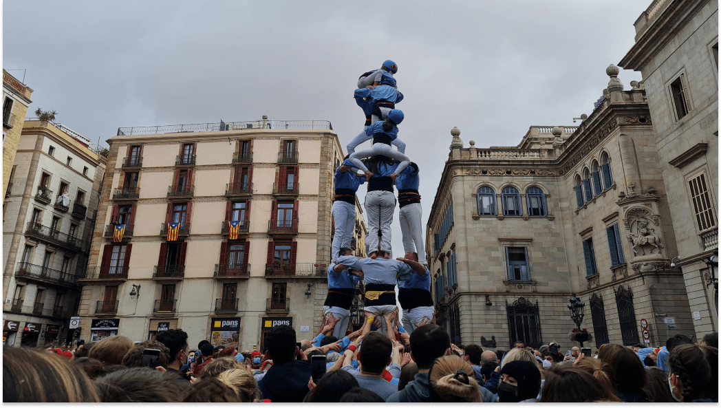 Photo source: Castellers from Stephania Weitzner