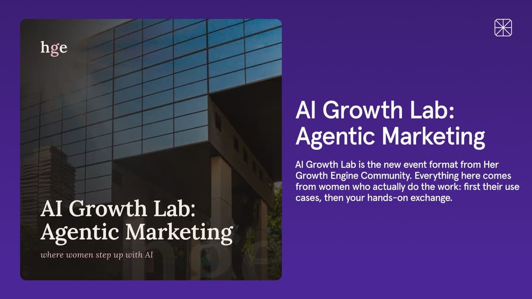 AI Growth Lab: Agentic Marketing