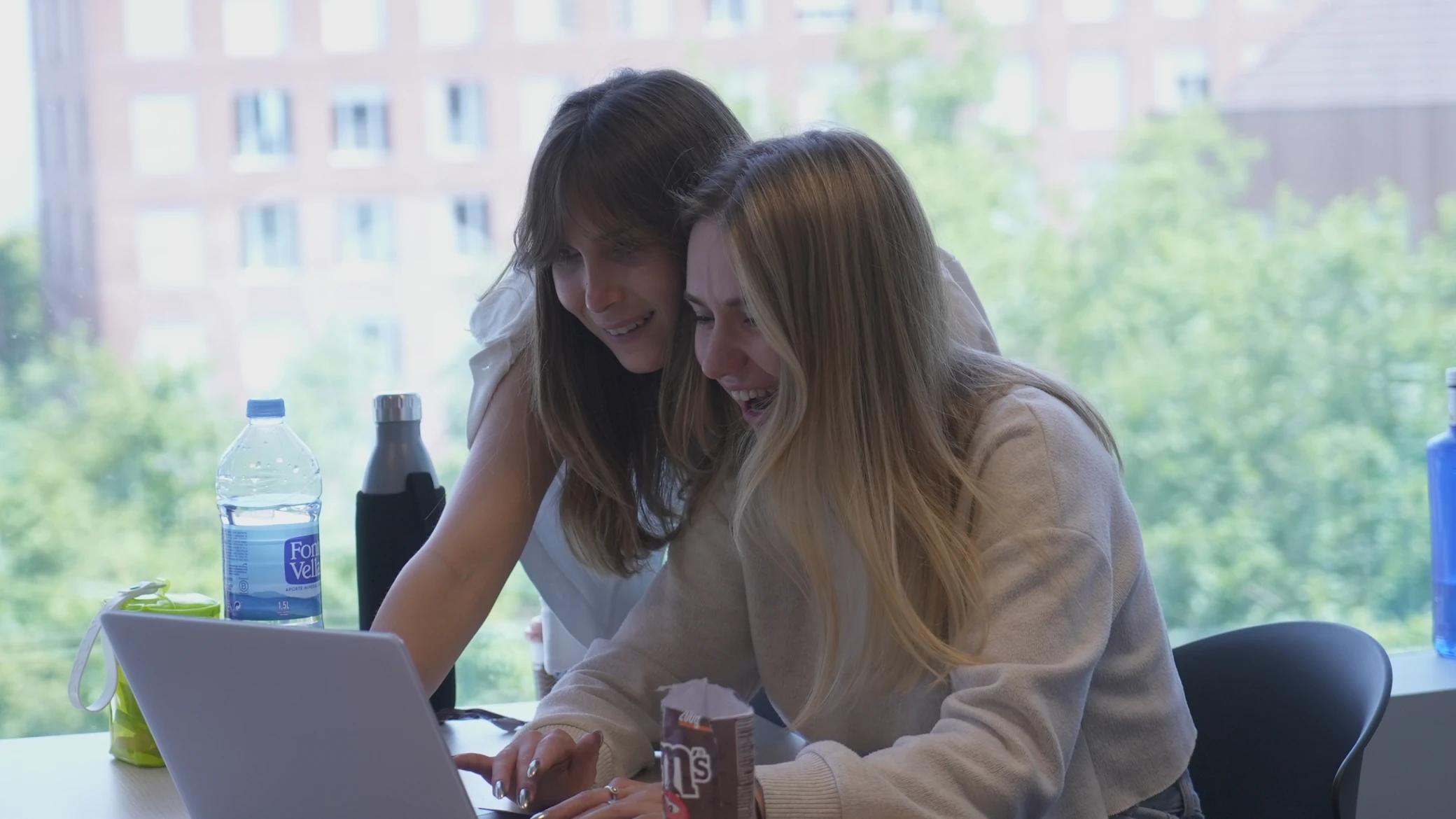 Carolina and Arina, Harbour.Space University Students