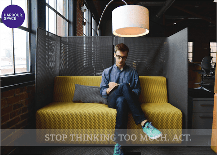 Once you stop thinking too much