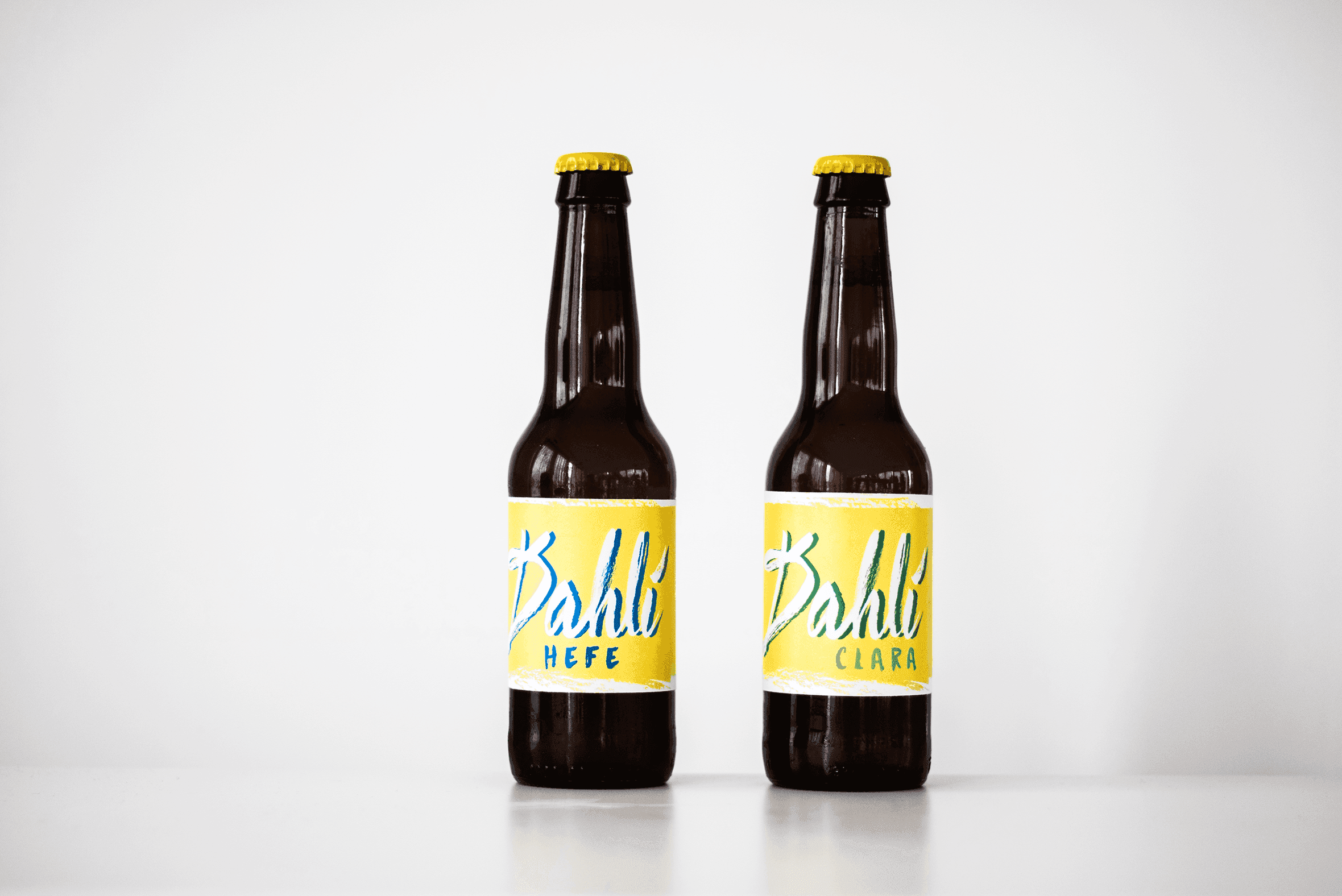 Bottles of Dahli beer