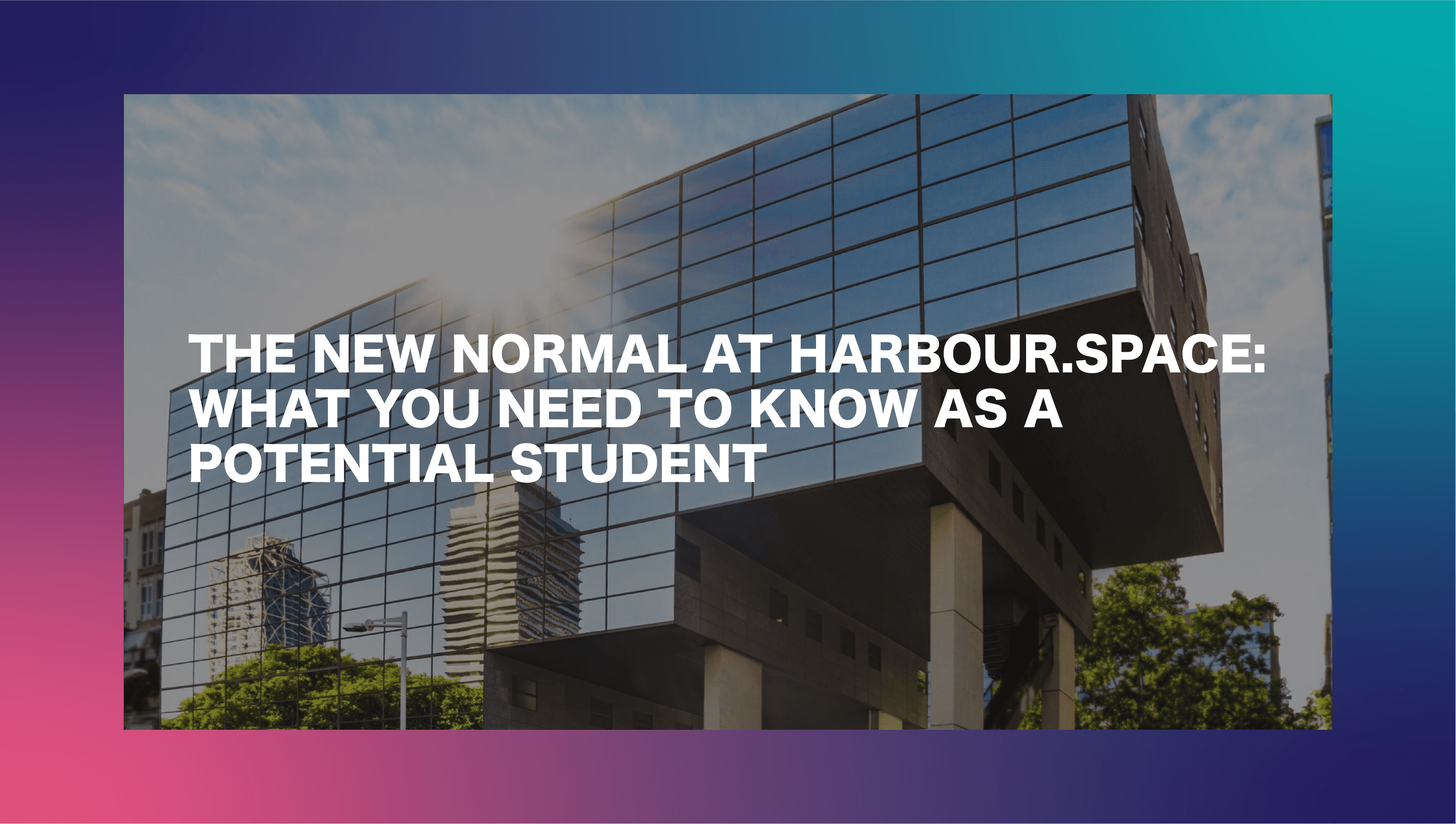 The New Normal at Harbour.Space: What You Need to Know As a Potential Student